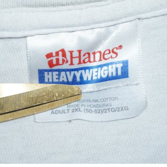 Vintage Aerosmith Band T-Shirt – Skeleton Kneeling Graphic Hanes Heavyweight 2XL - Picture 4 of 4